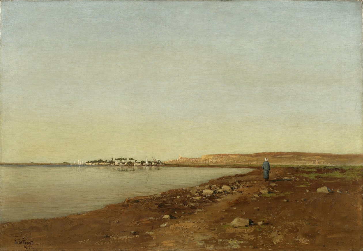 海岸风光，1892年 作者 洛克伍德德福雷斯特
