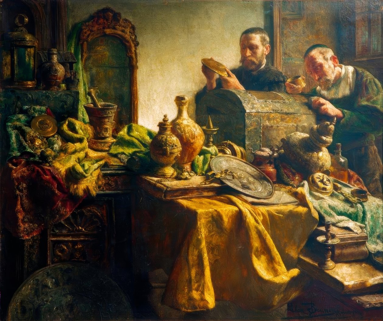 Besuch beim Kunsthändler 作者 莱昂·布鲁宁·德·梅特