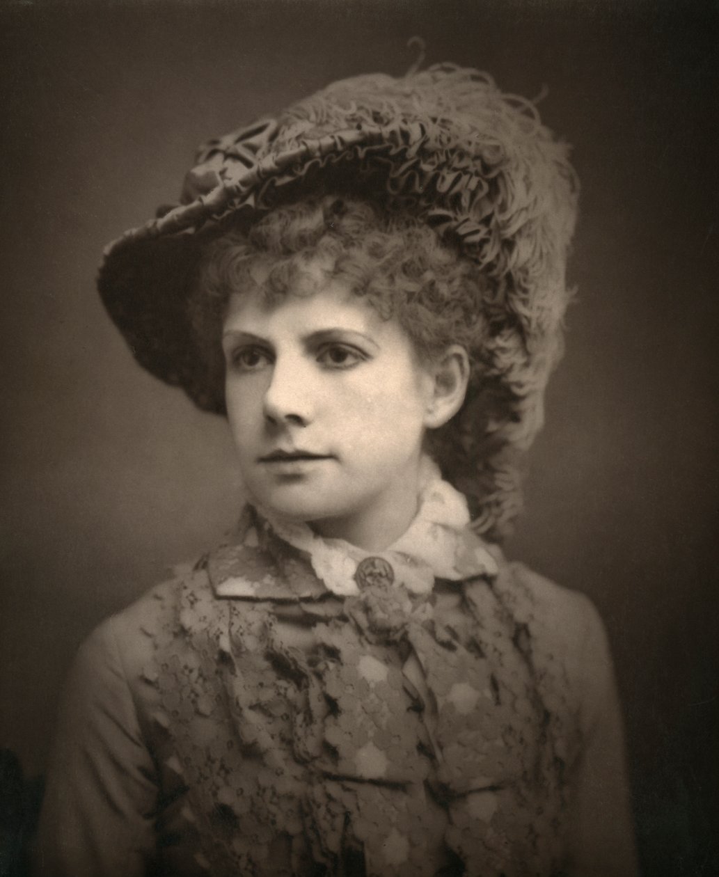 阿尔玛·默里（Alma Murray），英国女演员，1882年。 作者 伦敦立体摄影公司