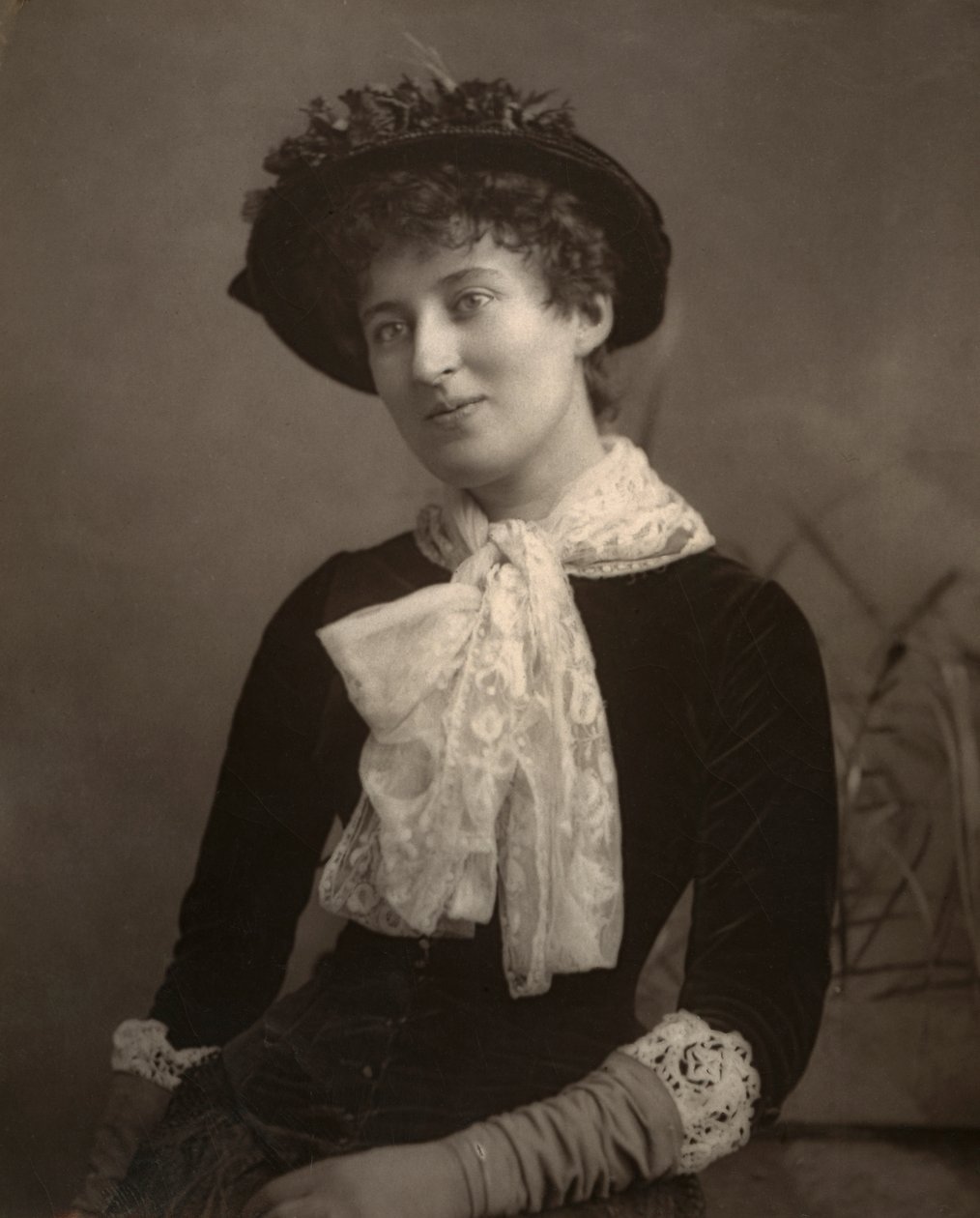 西西·格雷厄姆（Cissy Grahame），英国女演员，1882年 作者 伦敦立体摄影公司