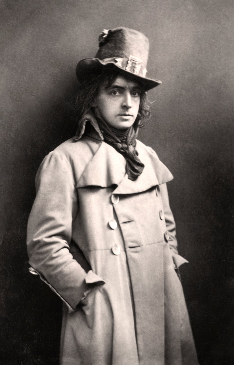 约翰·马丁·哈维（John Martin-Harvey）1863-1944，英国演员，二十世纪初。 作者 伦敦立体摄影公司