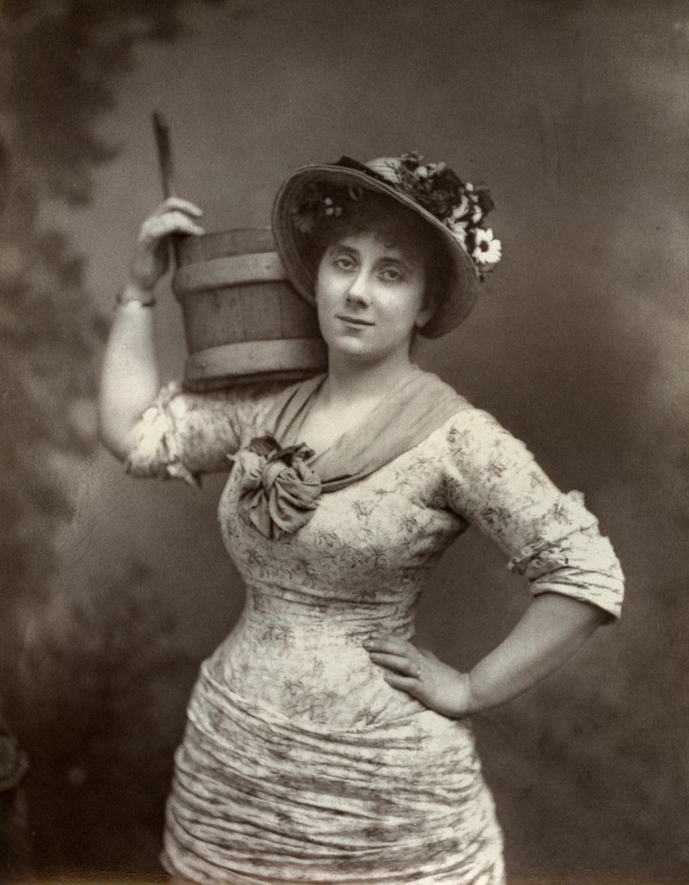 列奥诺拉·布拉汉姆（Leonora Braham），英国歌剧歌手和女演员，1882年。 作者 伦敦立体摄影公司
