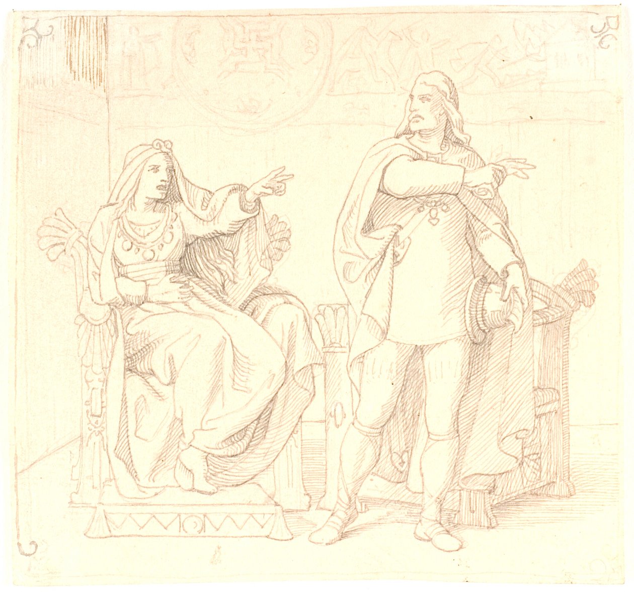 Olaf Tryggvesen 和 Sigrid Storraade 作者 洛伦兹·弗罗利希