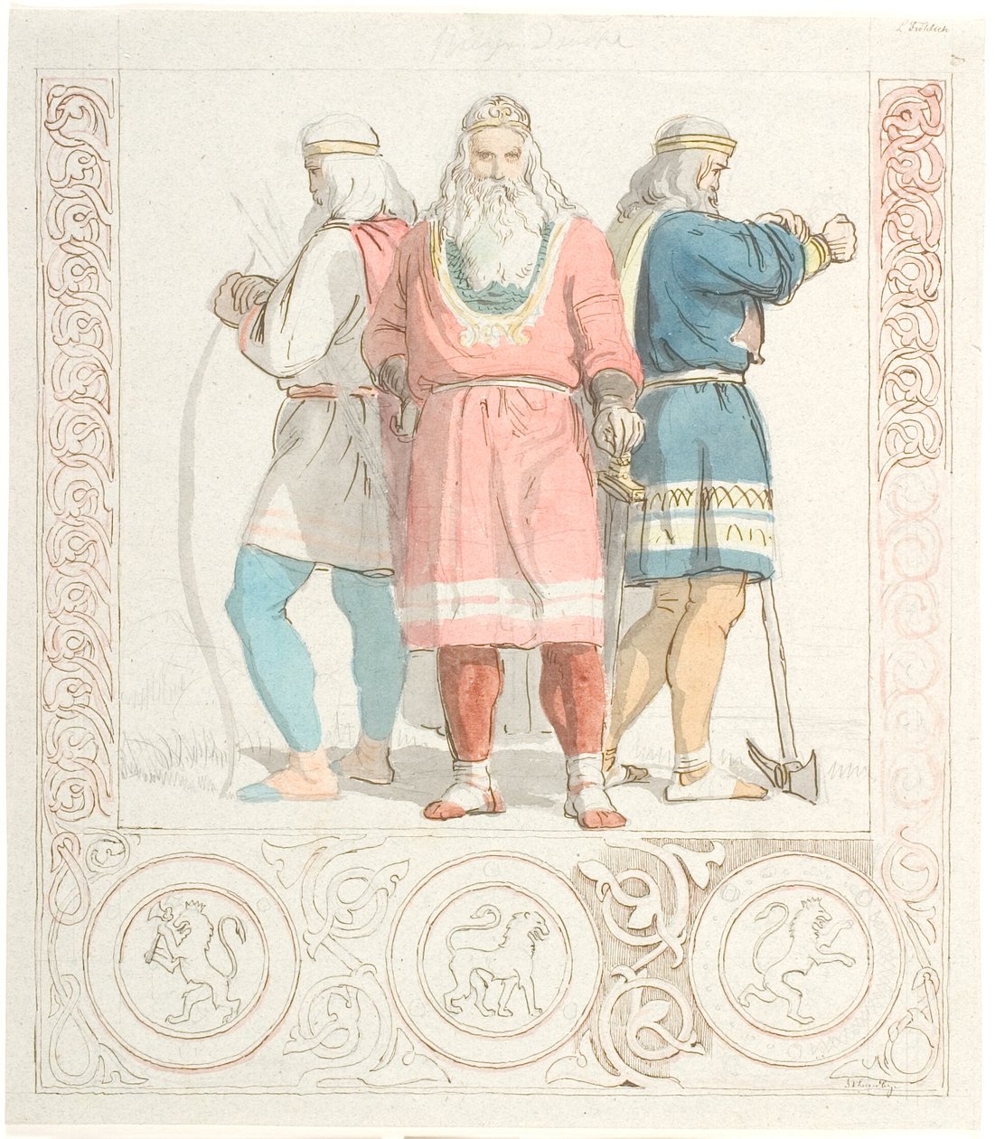 Ørvarodd, Holger Danske, Stærkodder 作者 洛伦兹·弗罗利希
