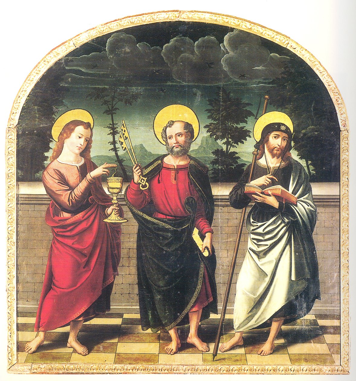 San Pedro，Santiago el Mayor和San Juan Evangelista，Sancti Spiritu el Real，Toro（Zamora）的多米尼加母亲修道院 作者 洛伦佐·德阿维拉
