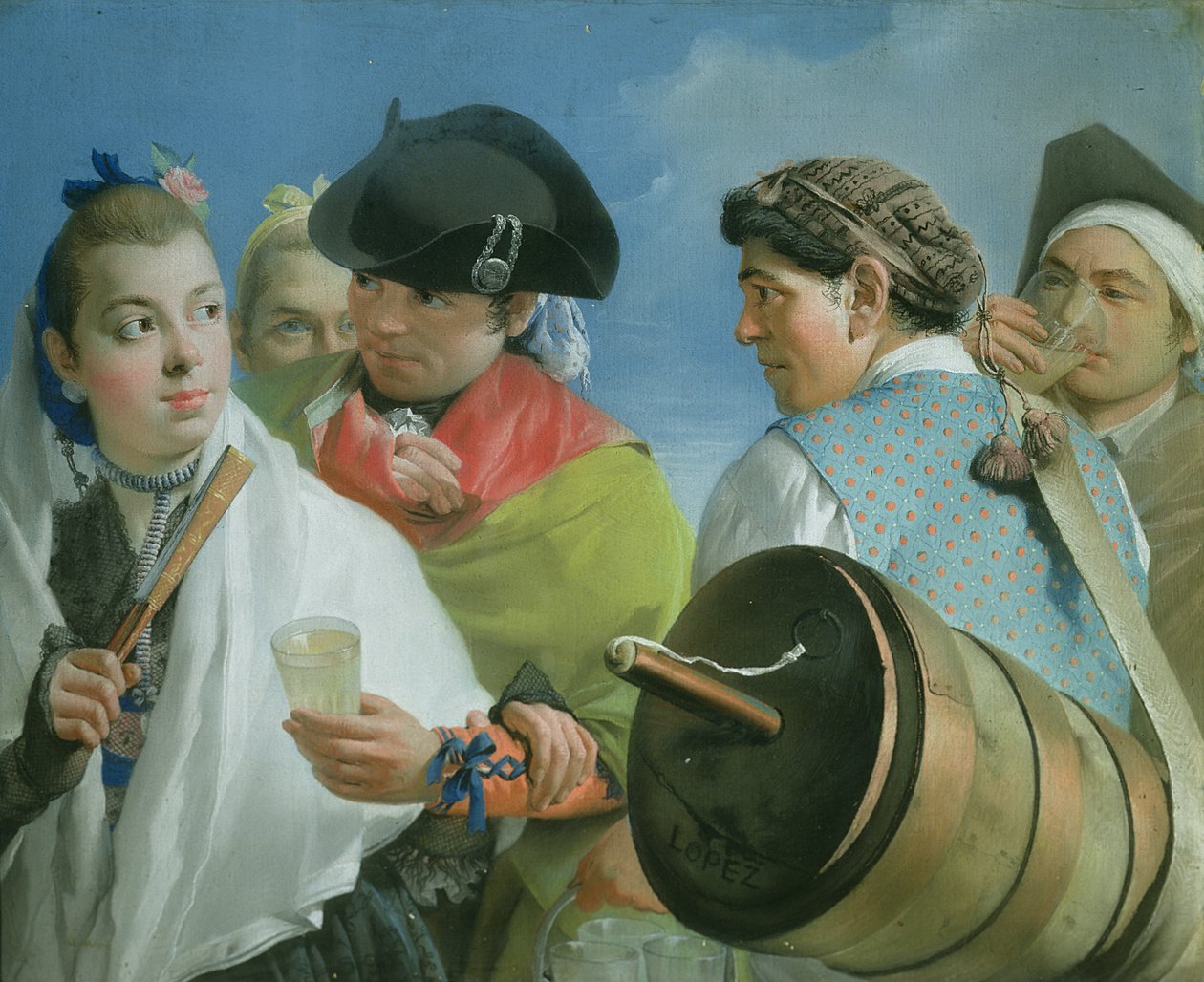 柠檬水卖家 作者 洛伦佐·巴尔迪塞拉（Lorenzo Baldissera Tiepolo）