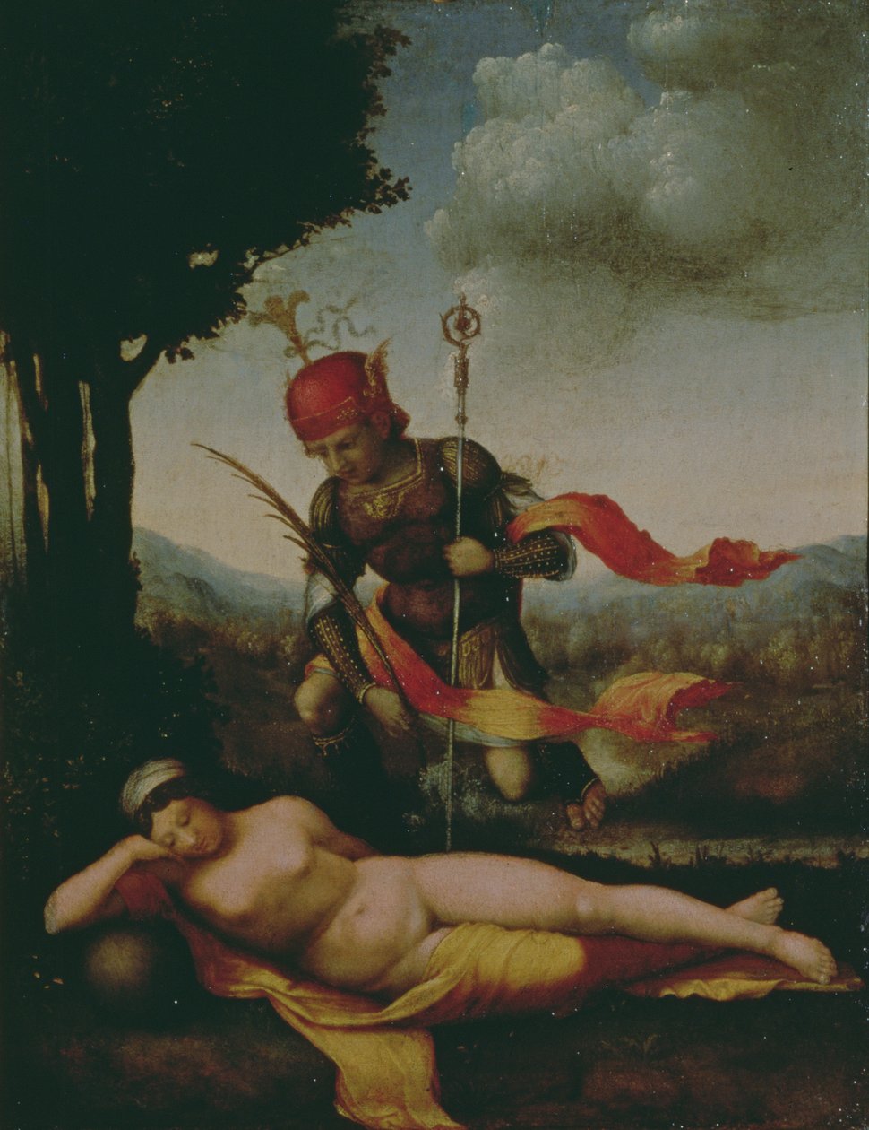 Mercury and Psyche，1522-23（小组） 作者 洛伦佐·莱昂布鲁诺