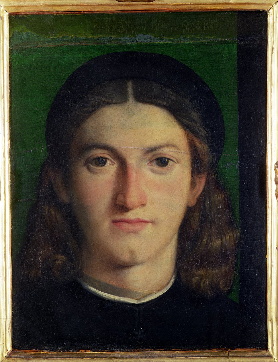 一个年轻人的画象，c.1505 作者 洛伦佐·乐透（Lorenzo Lotto）