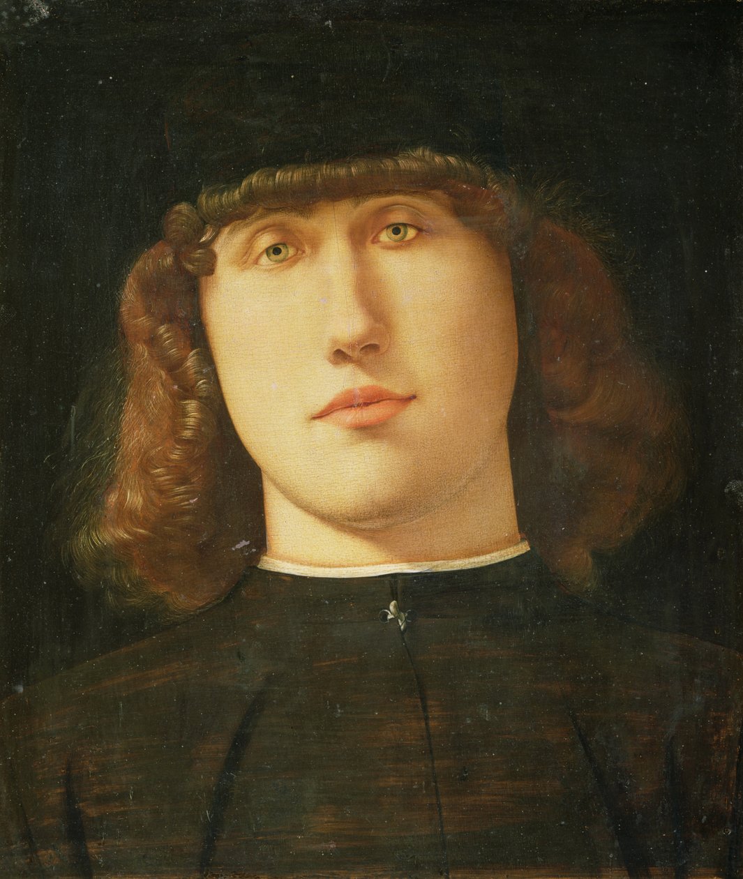 一名年轻男子的画像 作者 洛伦佐·乐透（Lorenzo Lotto）