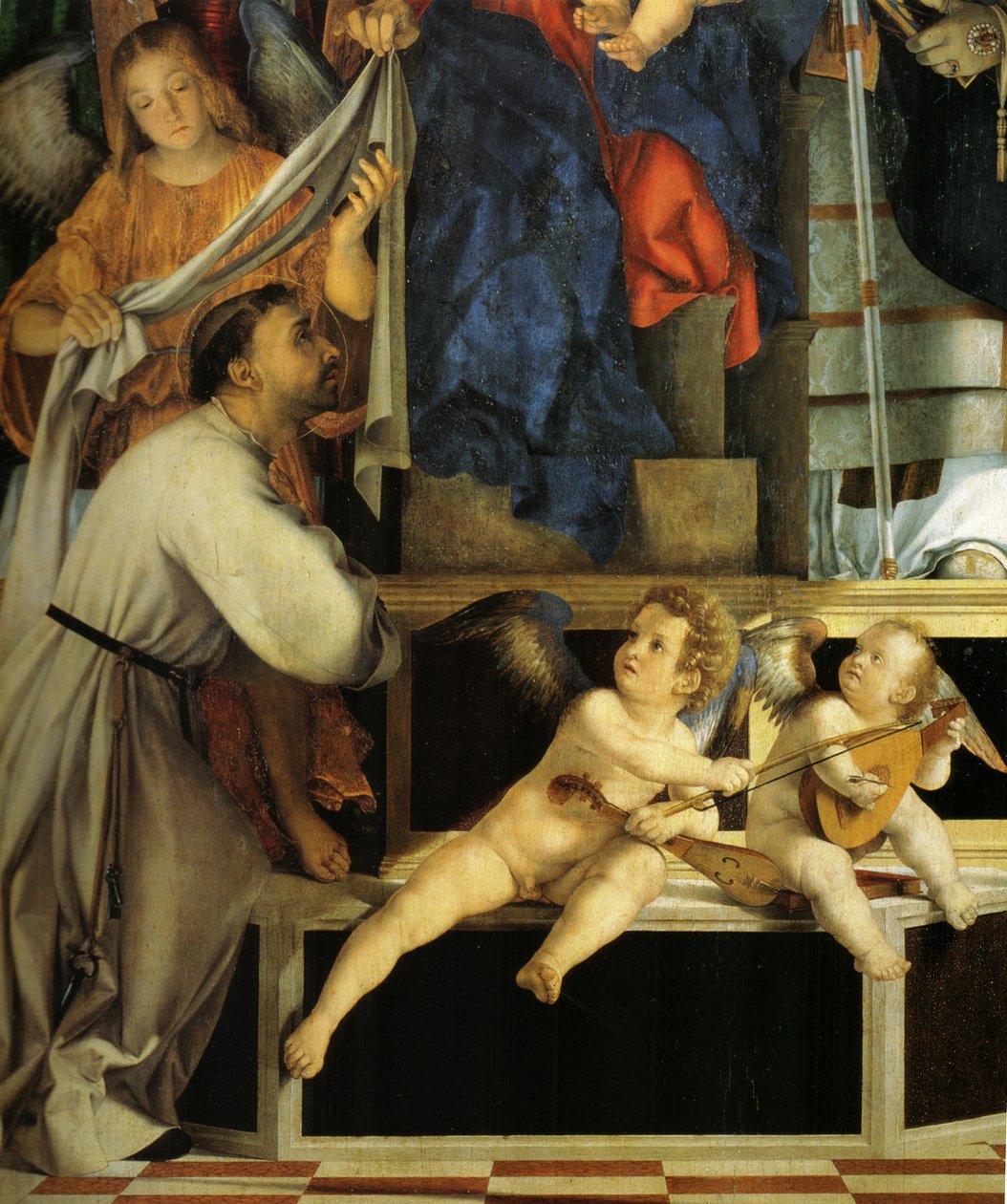 Recanati祭坛 作者 洛伦佐·乐透（Lorenzo Lotto）