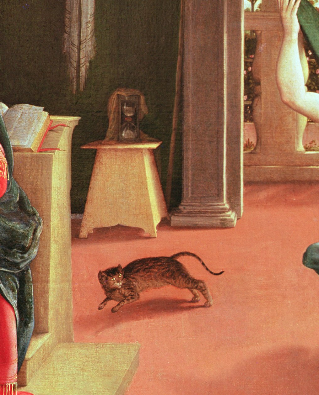 报喜，c.1534-35（细节215996） 作者 洛伦佐·乐透（Lorenzo Lotto）