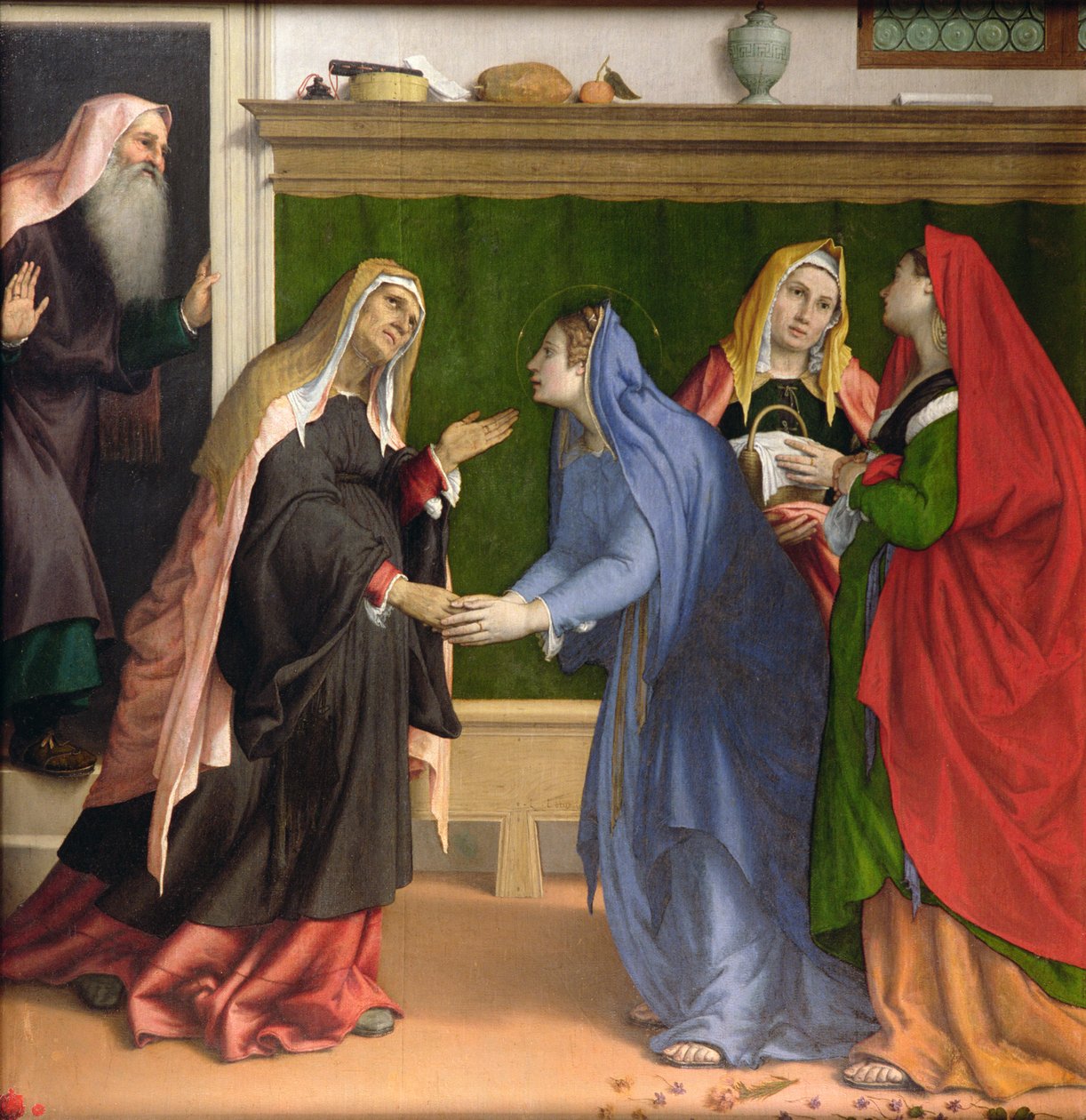 访问，c.1530-35详细信息81262 作者 洛伦佐·乐透（Lorenzo Lotto）