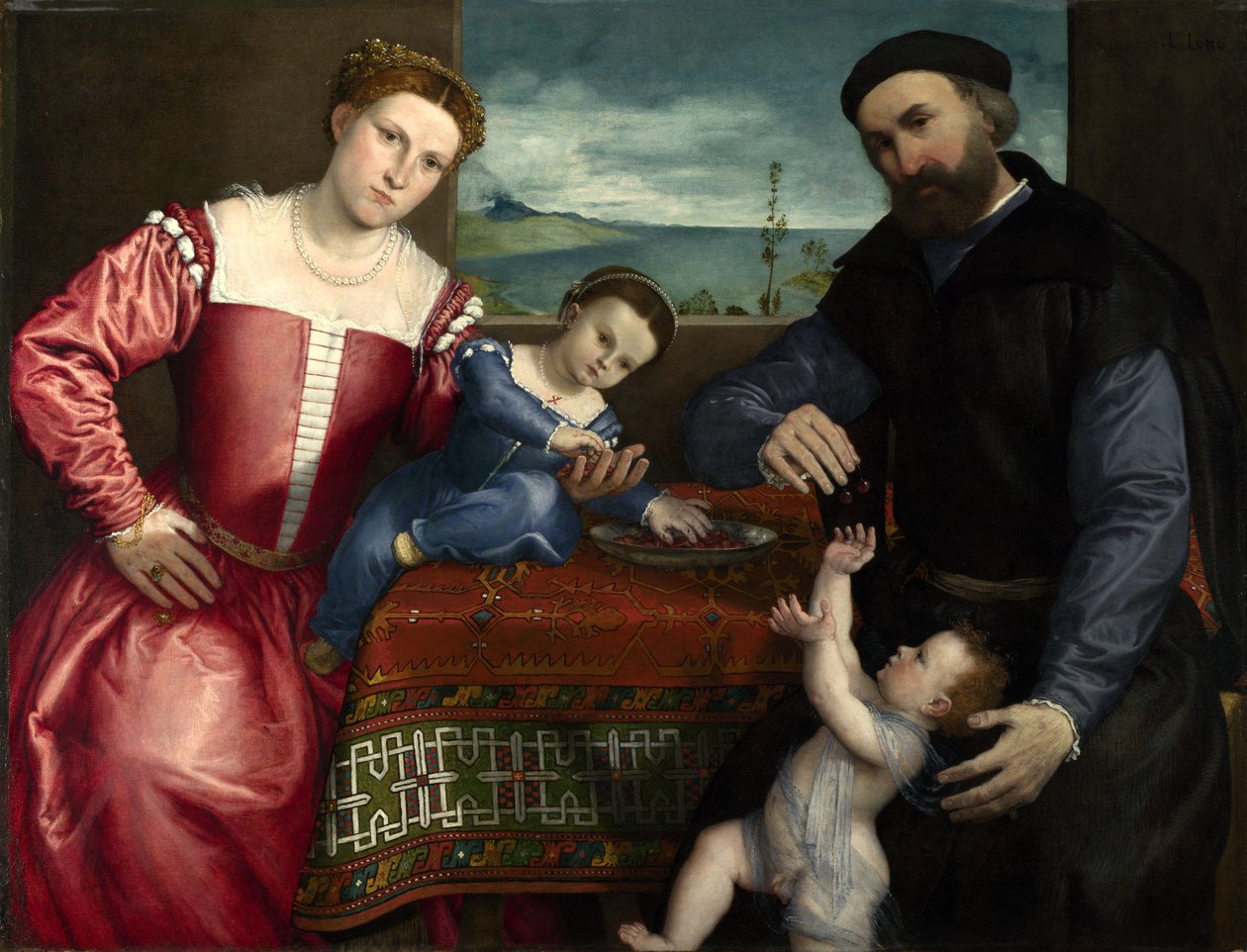 沃尔特家族 作者 洛伦佐·乐透（Lorenzo Lotto）