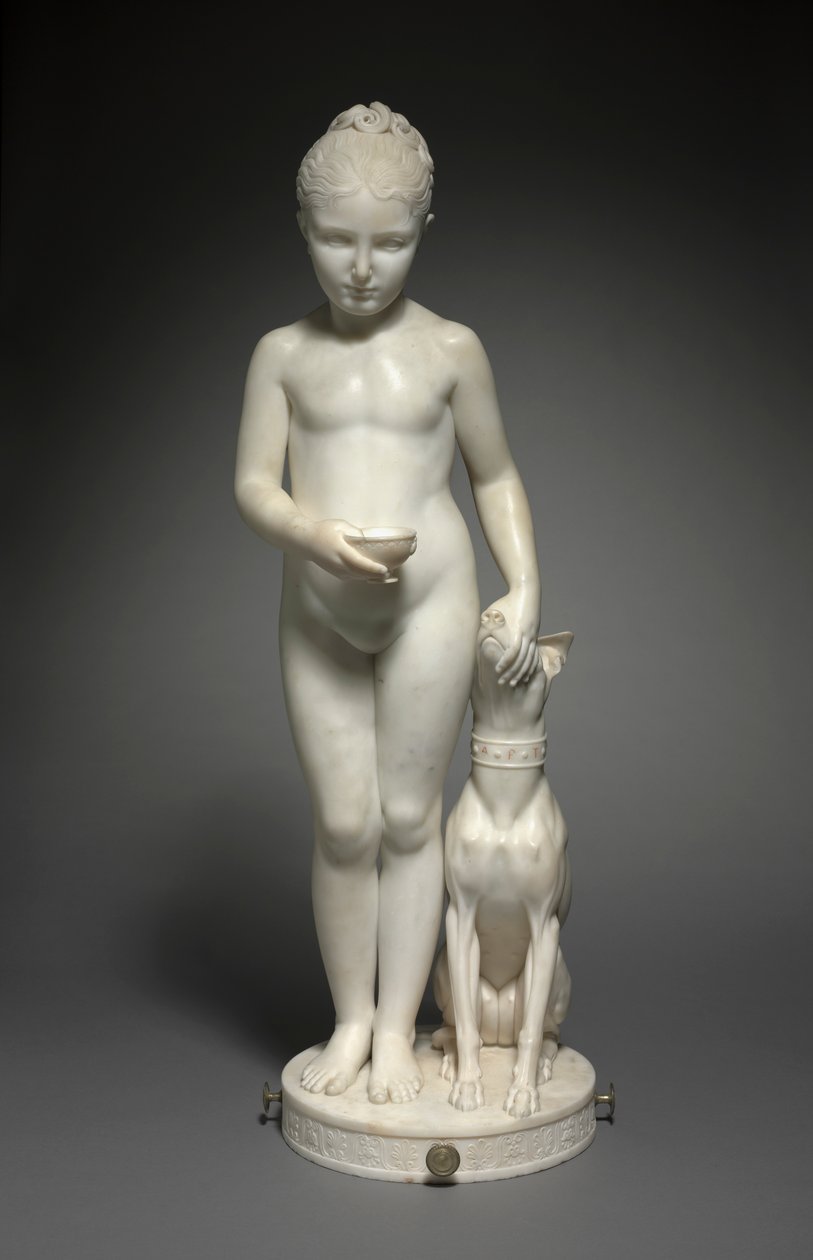 NapoléoneElisa Baciocchi的肖像，拿破仑一世的内测，1810-1812年。 作者 洛伦佐·巴托利尼（Lorenzo Bartolini）
