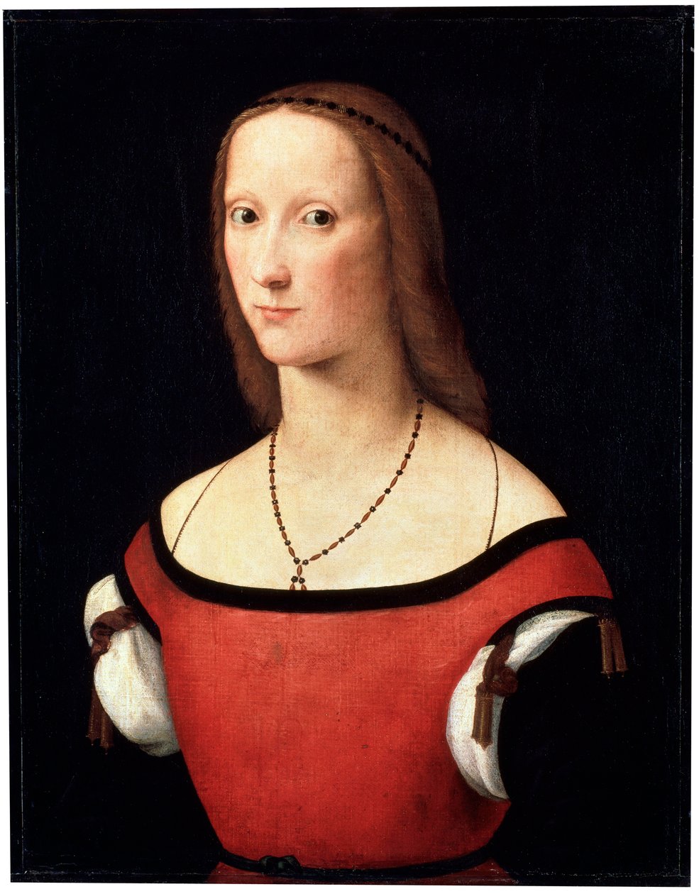 女肖像C1500-C1506 作者 洛伦佐·科斯塔（Lorenzo Costa）