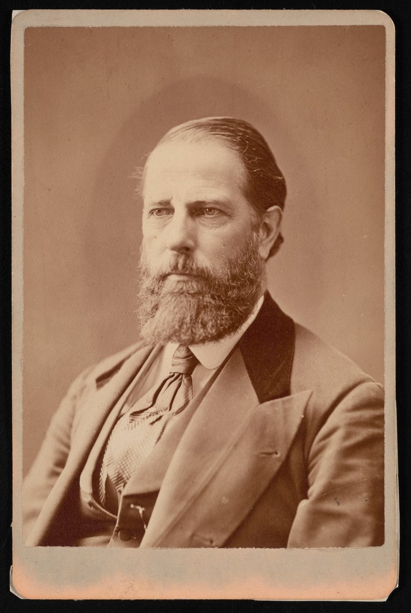 威廉-海登的肖像 英国 1822-1896年，1876年之前。 作者 洛伦佐·道·贾金斯