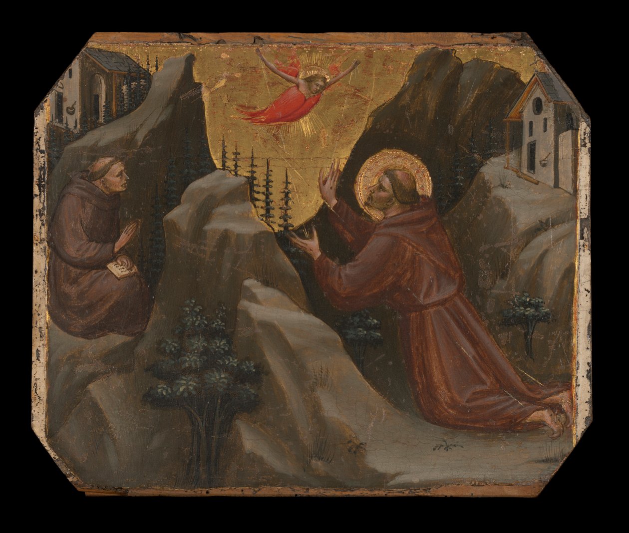 圣方济各接受圣痕 作者 洛伦佐·吉贝蒂（Lorenzo Ghiberti）