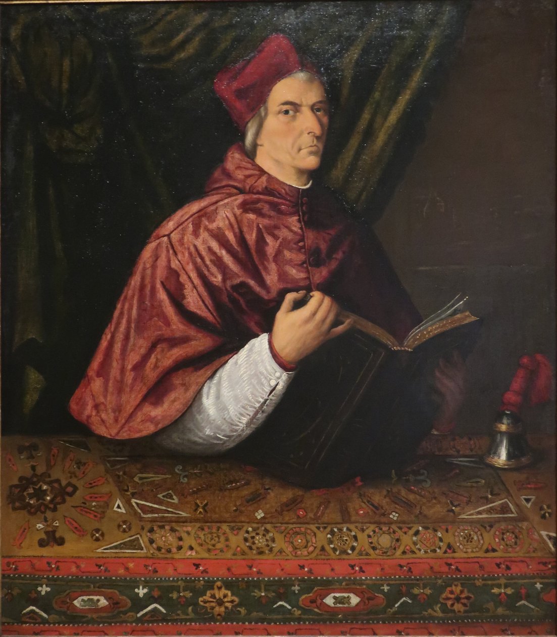 红衣主教多梅尼科-格里马尼 作者 洛伦佐·乐透（Lorenzo Lotto）