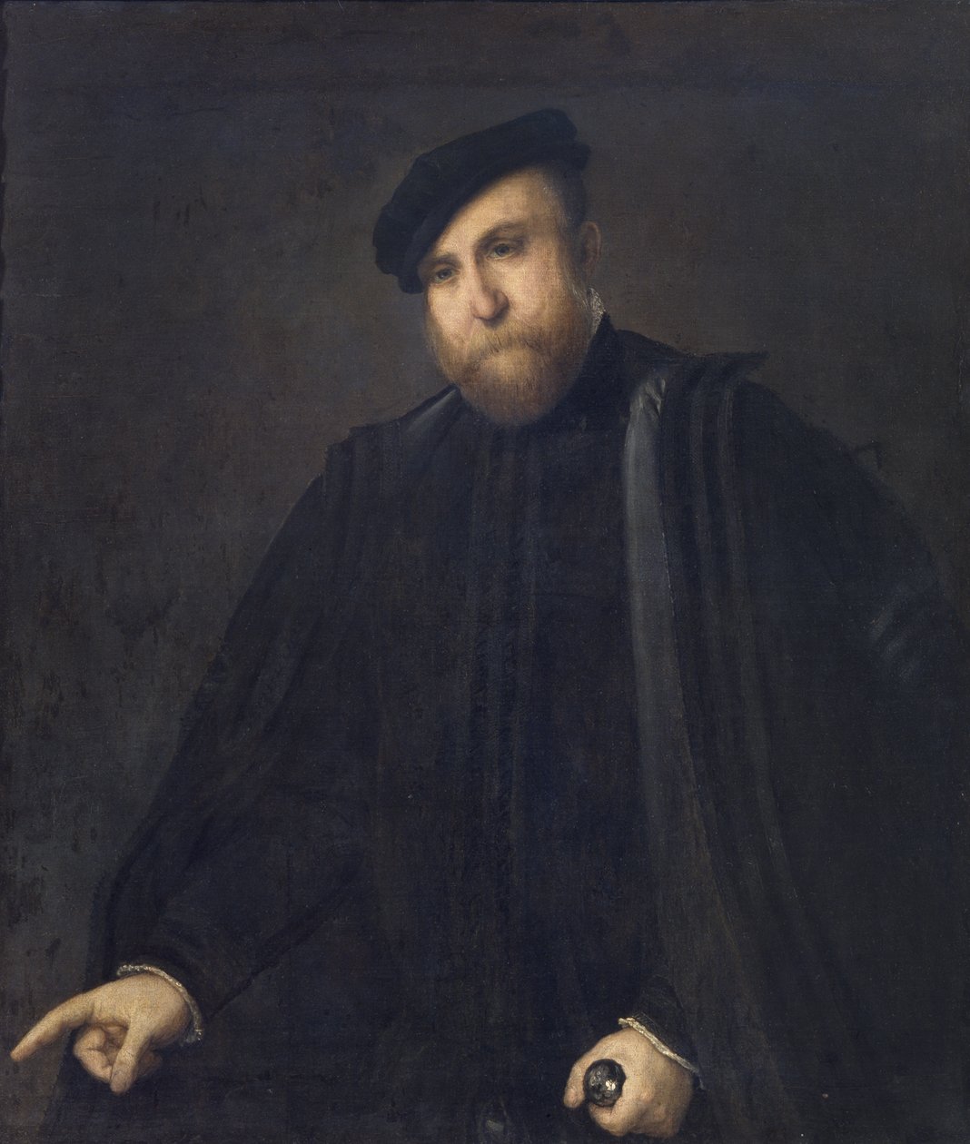 绅士的肖像 作者 洛伦佐·乐透（Lorenzo Lotto）