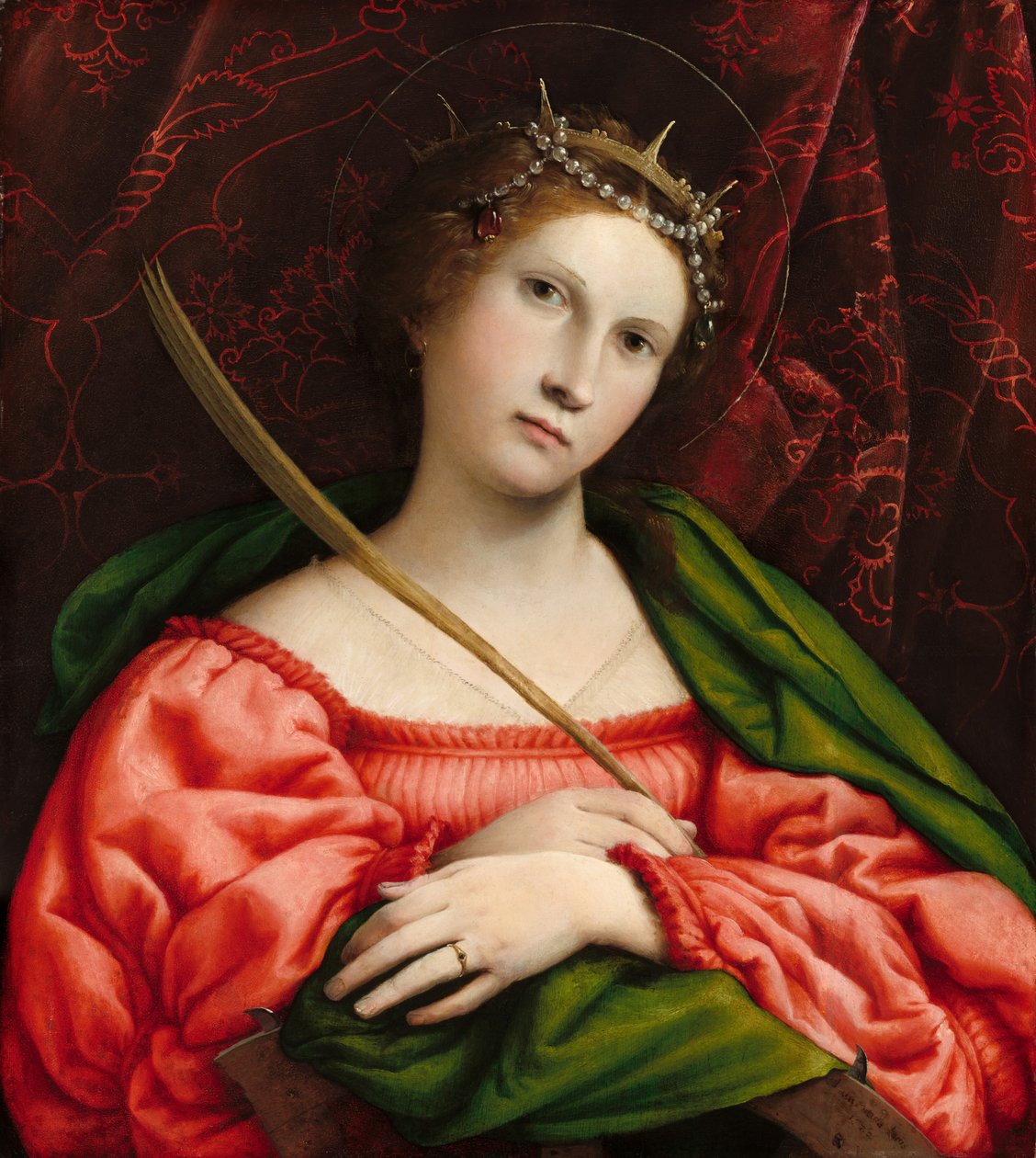 圣凯瑟琳 作者 洛伦佐·乐透（Lorenzo Lotto）