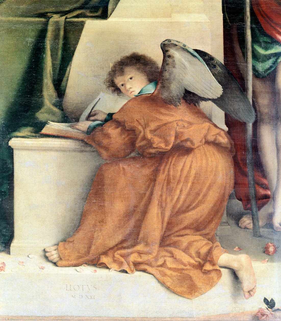 圣贝纳迪诺祭坛画 作者 洛伦佐·乐透（Lorenzo Lotto）