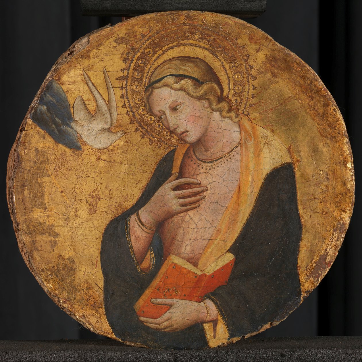 处女报喜鸟
圣母领报
圣母领报 作者 Lorenzo di Niccolò（归属于）