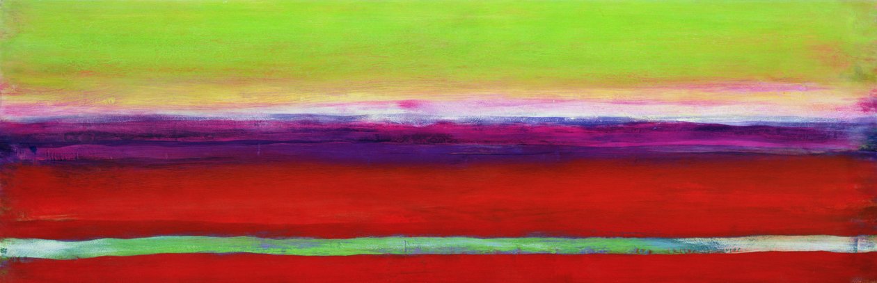 Zanja，2000（木板上石膏上的油和虫胶） 作者 卢·吉布斯