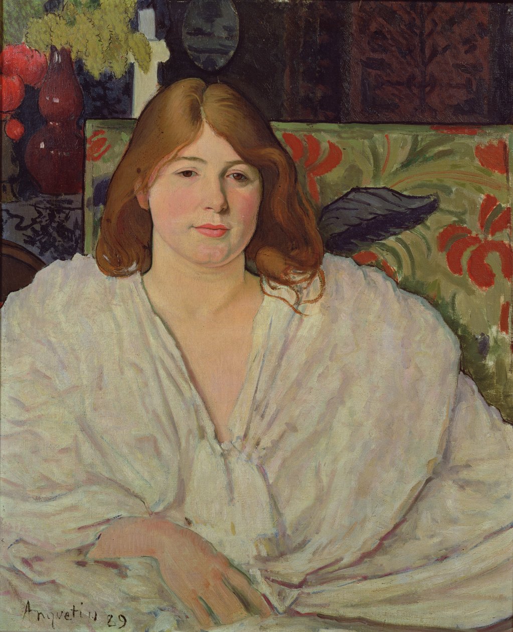 Lili Grenier，1929年 作者 路易斯·安奎汀