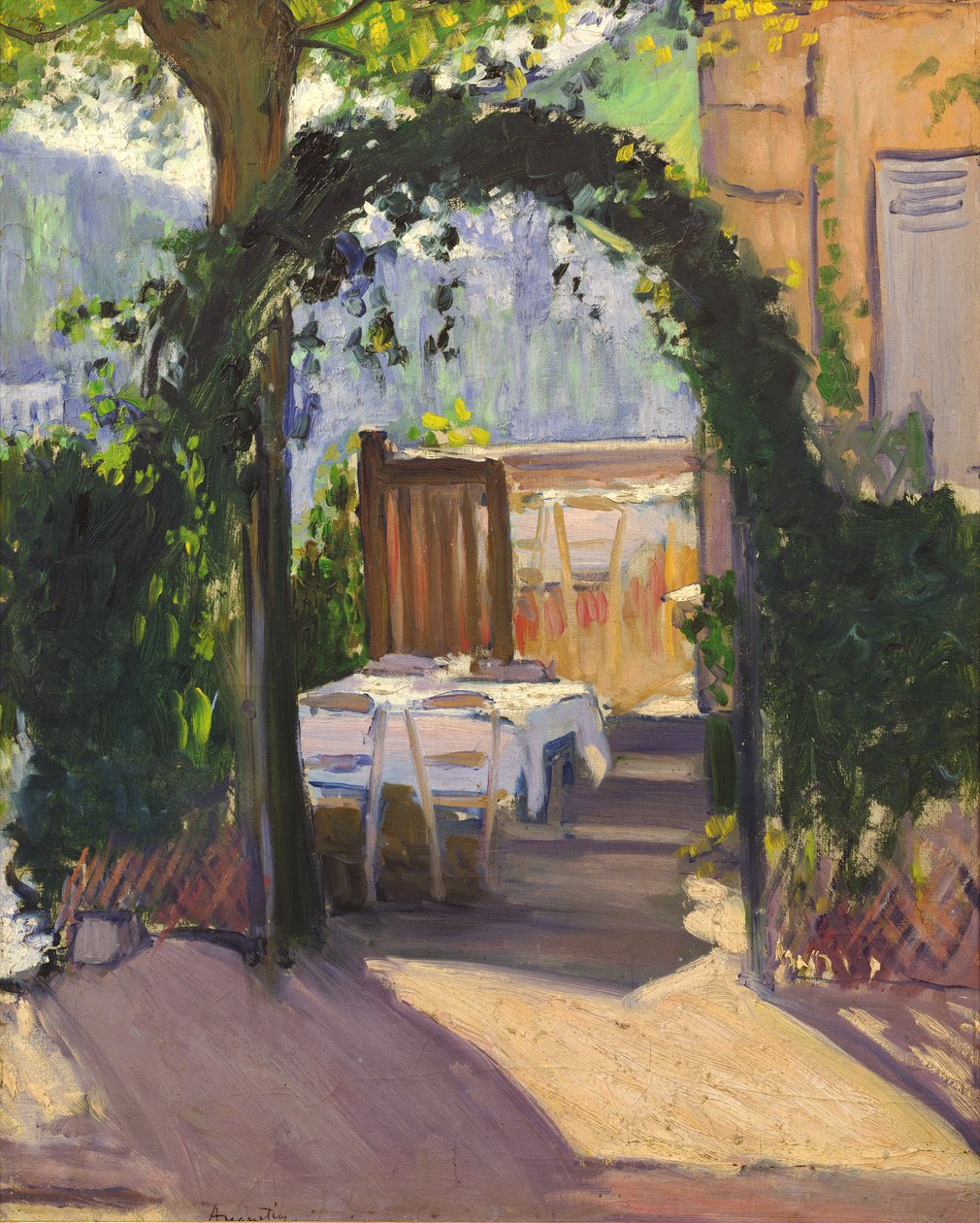 Arbor，c.1886 作者 路易斯·安奎汀