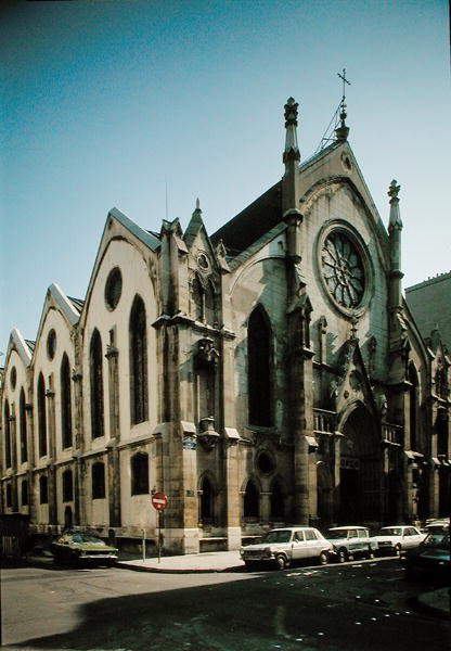圣尤金教堂，建于1855年 作者 路易斯·奥古斯特·波洛
