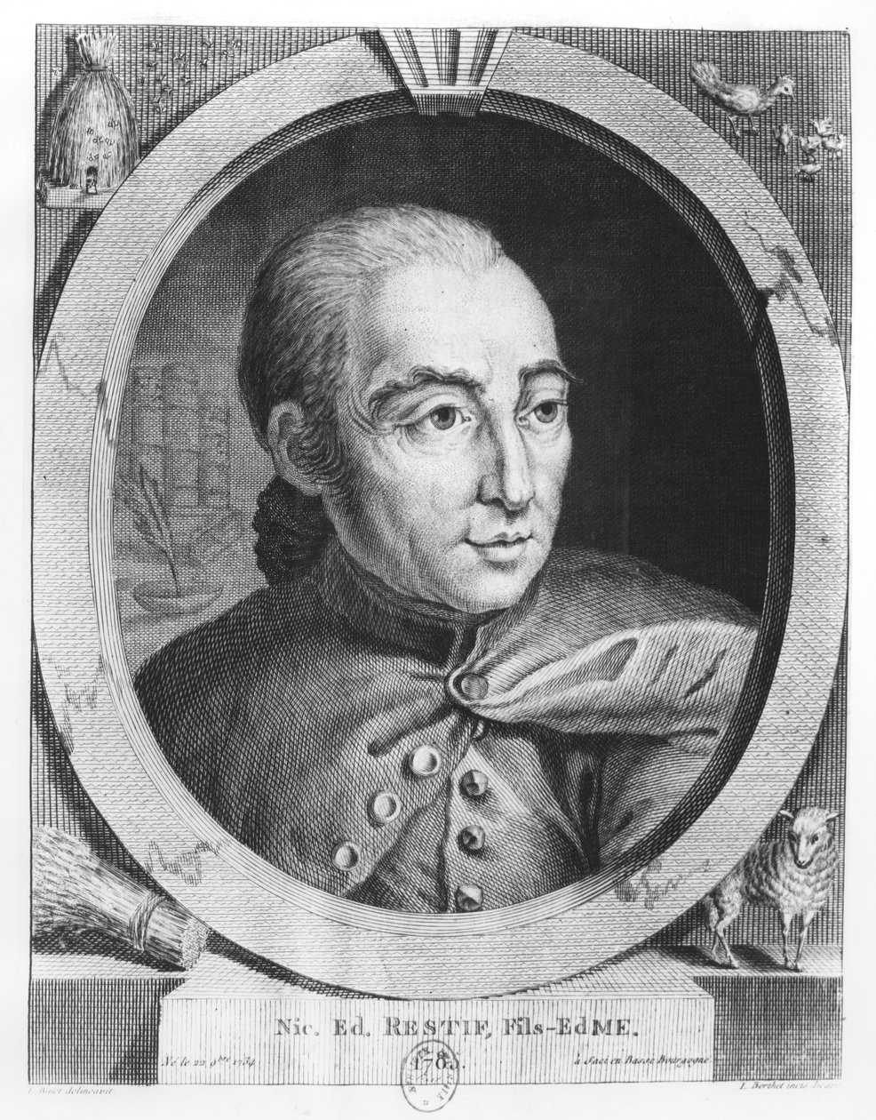 Nicolas，Rétifdela Bretonne 作者 路易斯·贝塞特
