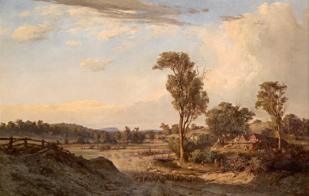 夏日午后，Templestowe 作者 路易斯·布弗洛特