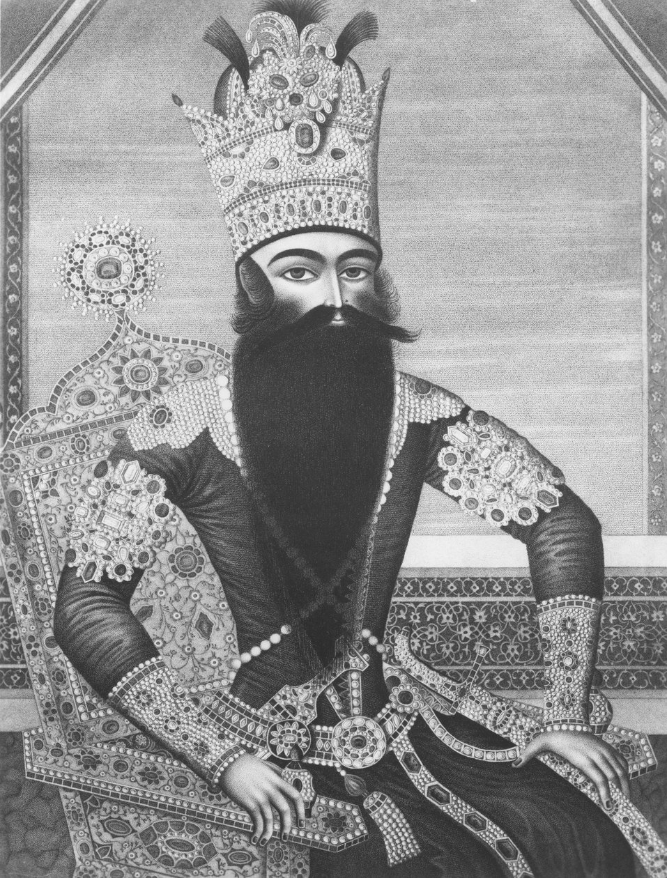 Fath-Ali Shah Qajar 作者 路易斯·查尔斯·鲁特