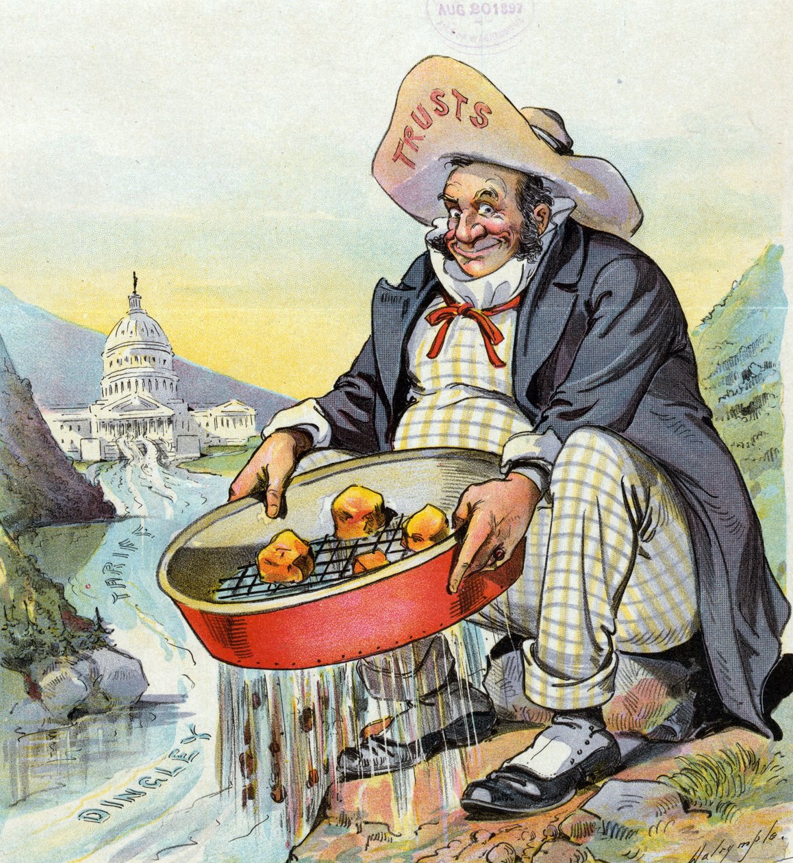 比克朗代克更好！，1897年 作者 路易·达林普