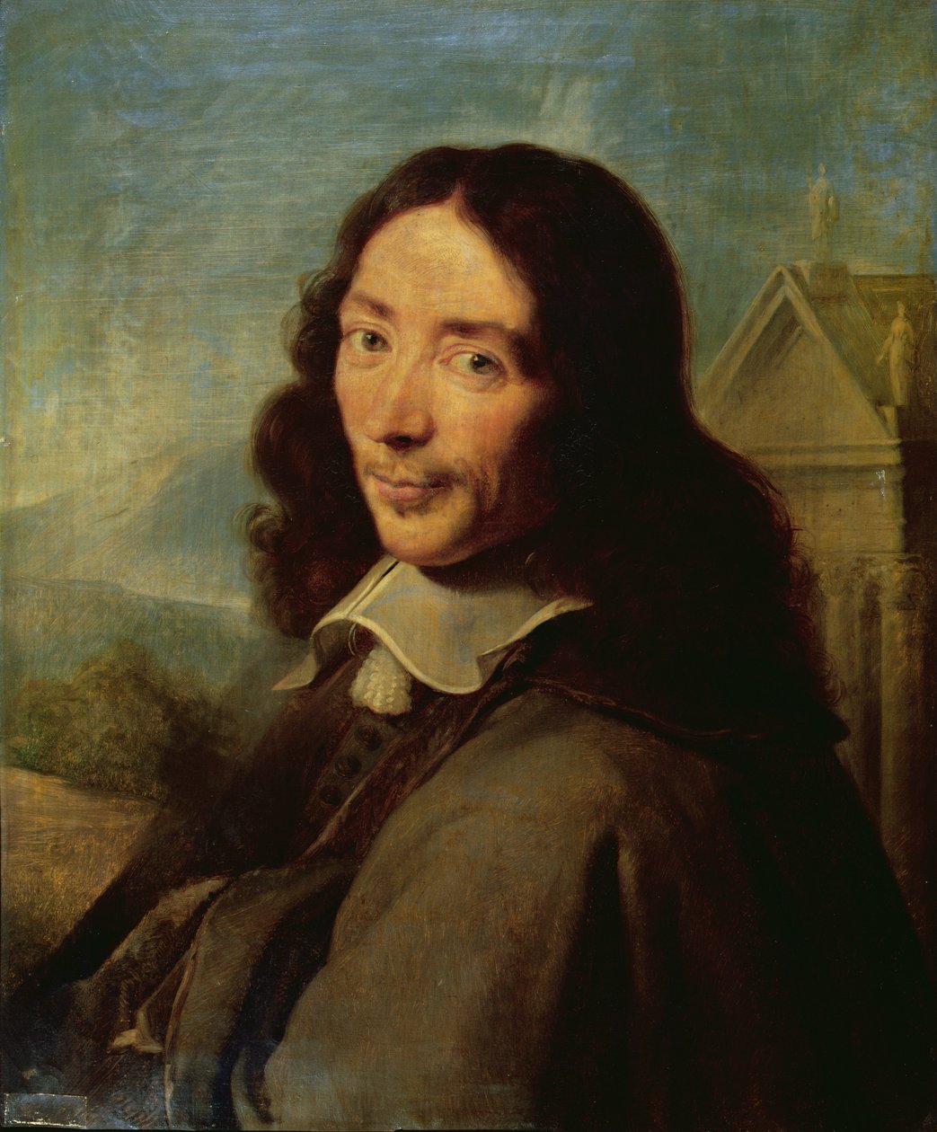 Claude Perrault（1613-88）在Philippe de Champaigne之后 作者 爱德华·里奥（Edouard Riou）