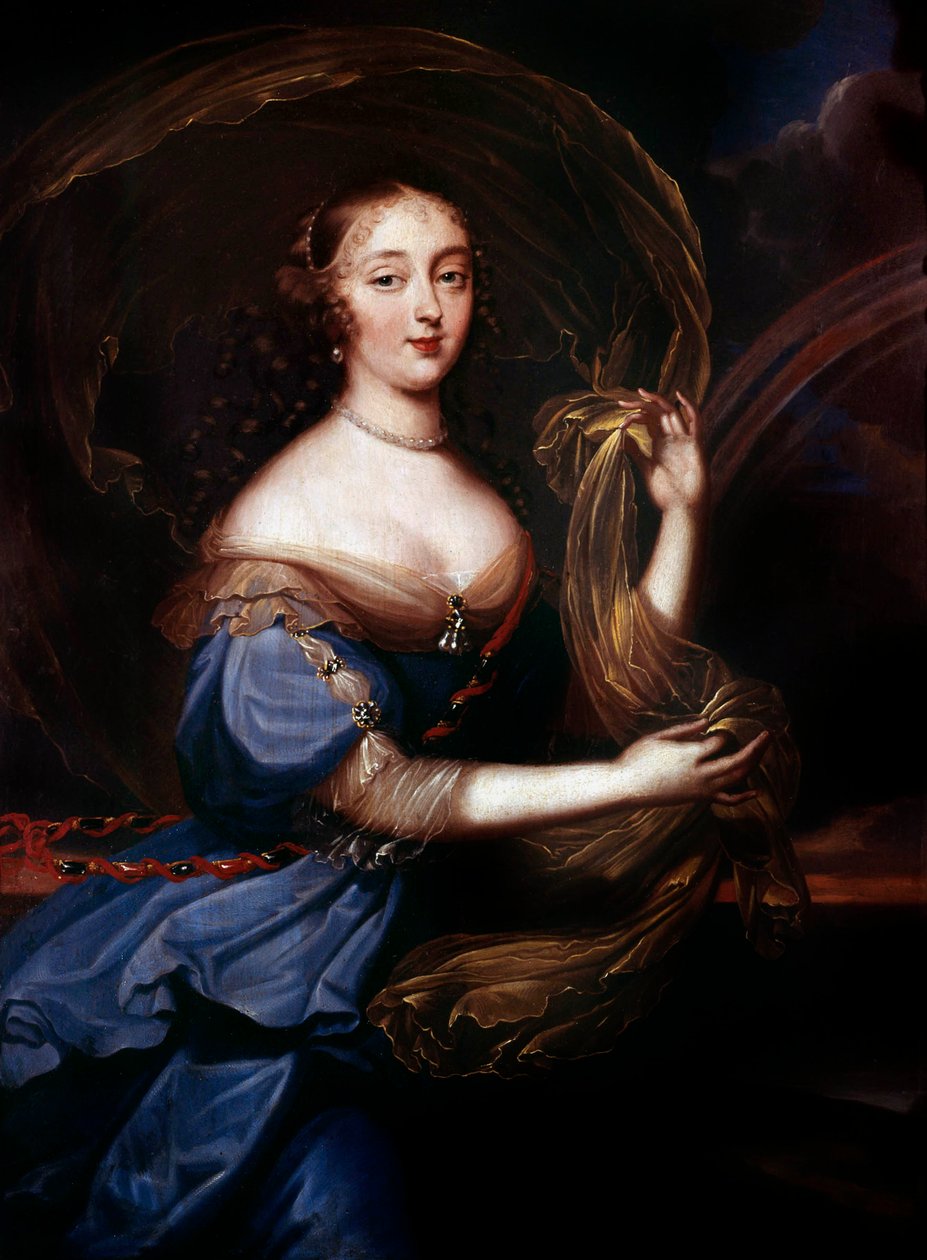 Mortemart的Francoise de Rochechouart 作者 路易斯·费迪南德1648 1717埃勒