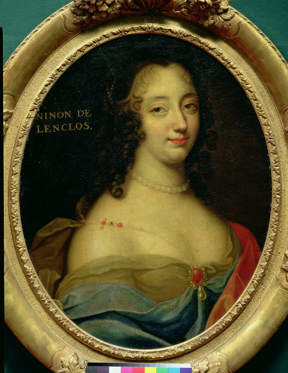 Ninon Lenclos（1620-1705）的肖像（另见192133） 作者 路易斯·费迪南德·埃勒