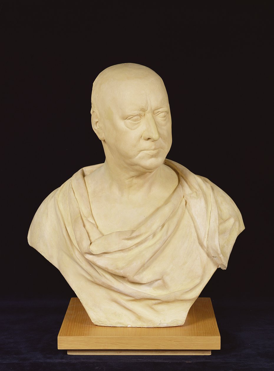 Andrew Fountaine爵士，c.1747（石膏） 作者 路易斯·弗朗索瓦·鲁比利亚克