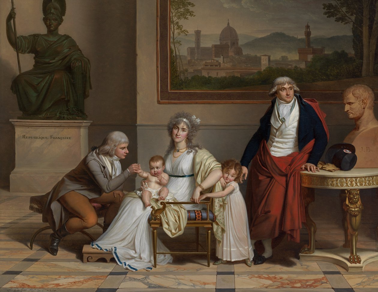 André-FrançoisMiot，法兰西共和国驻托斯卡纳大公的特使 作者 路易斯·高菲耶