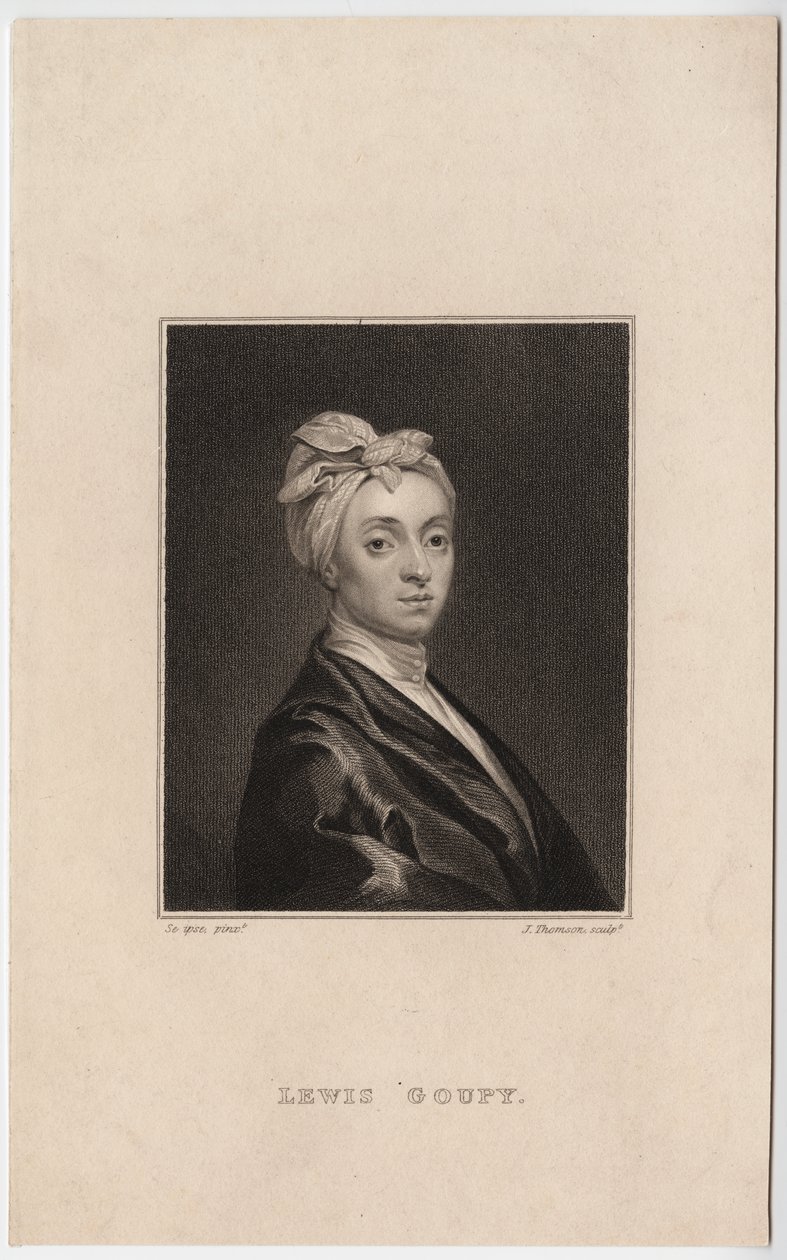 Louis Goupy，由James Thomson（1790-1850）雕刻，c.1800（点画雕刻） 作者 路易·古皮