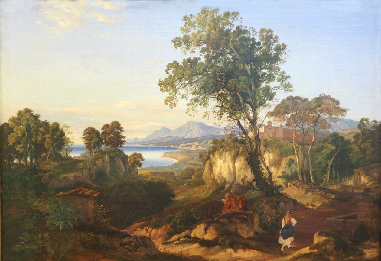 阿尔班山脉 作者 路易斯·古利特（Louis Gurlitt）