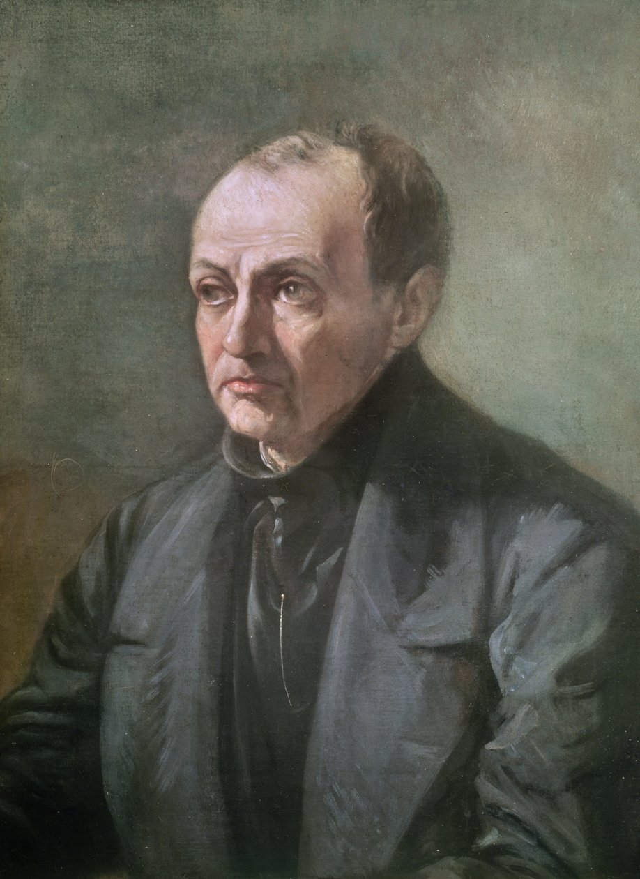 奥古斯特孔德（1798-1857） 作者 路易·朱尔斯·埃特克斯