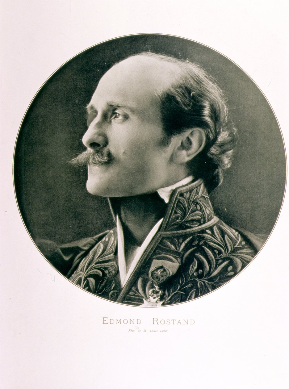 Edmond Rostand的肖像（1868-1918） 作者 路易·拉巴特