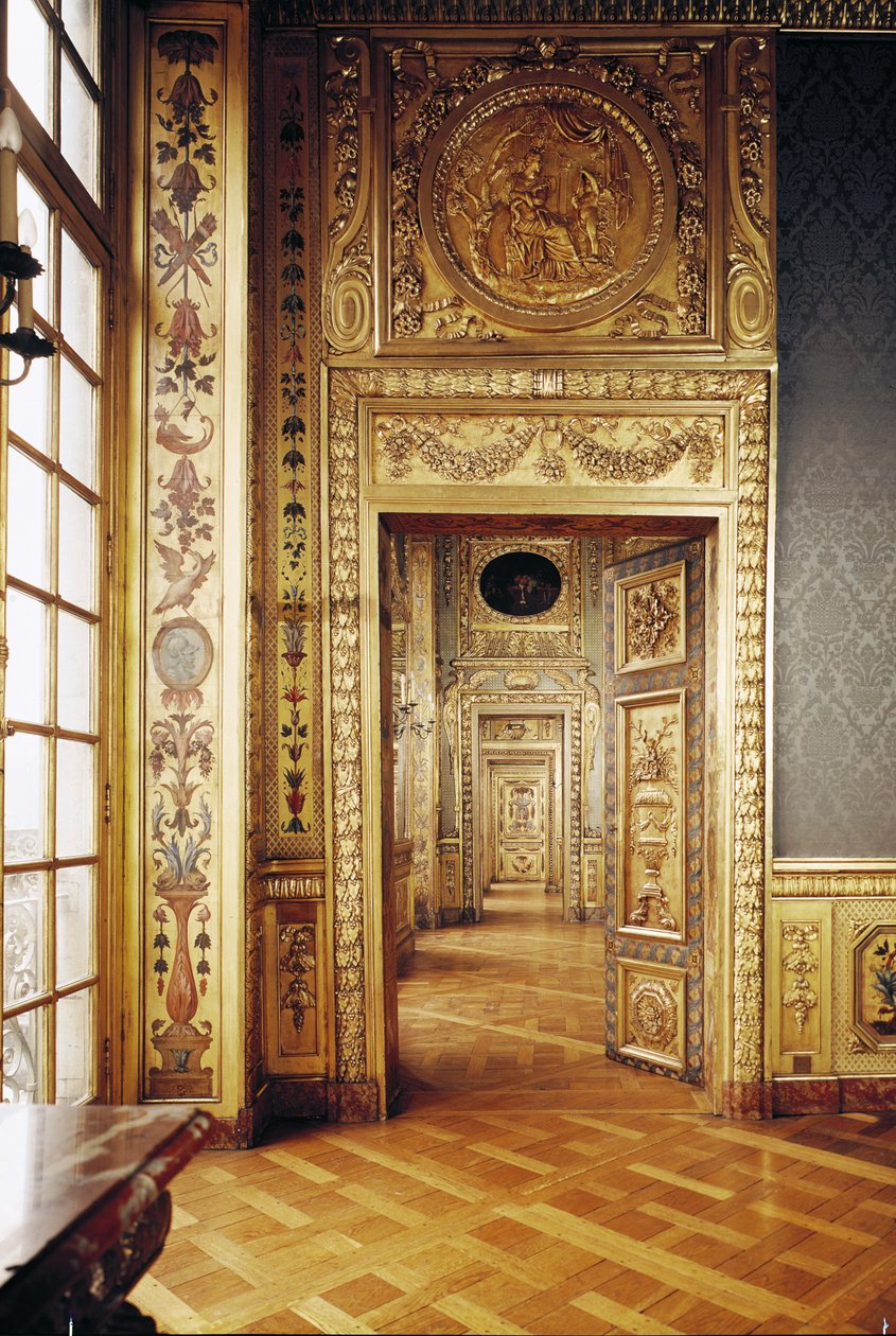 观点的enfilade，1650-58 作者 路易·勒沃