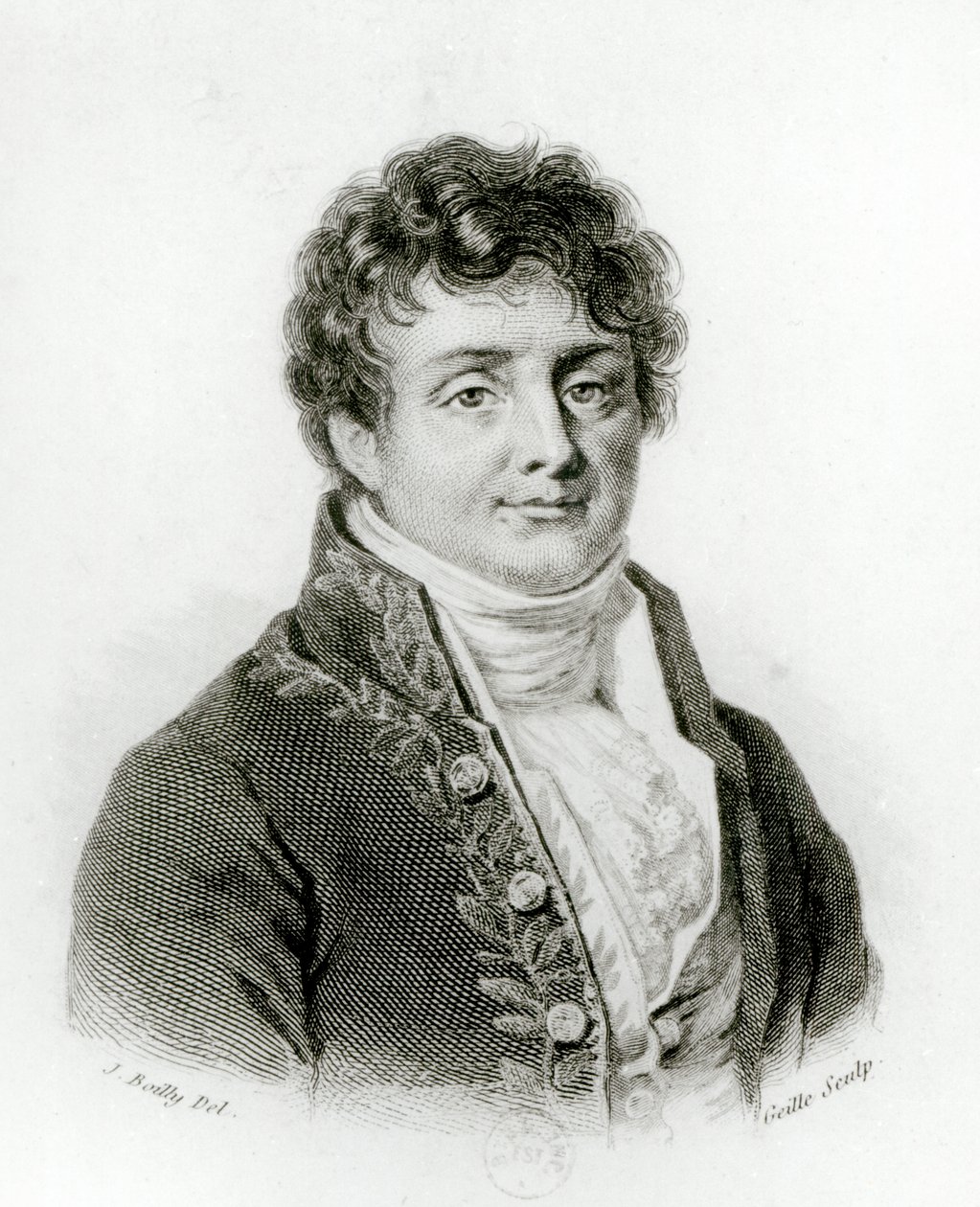 Joseph Fourier的肖像（1768-1830） 作者 路易斯·利奥波德·博伊