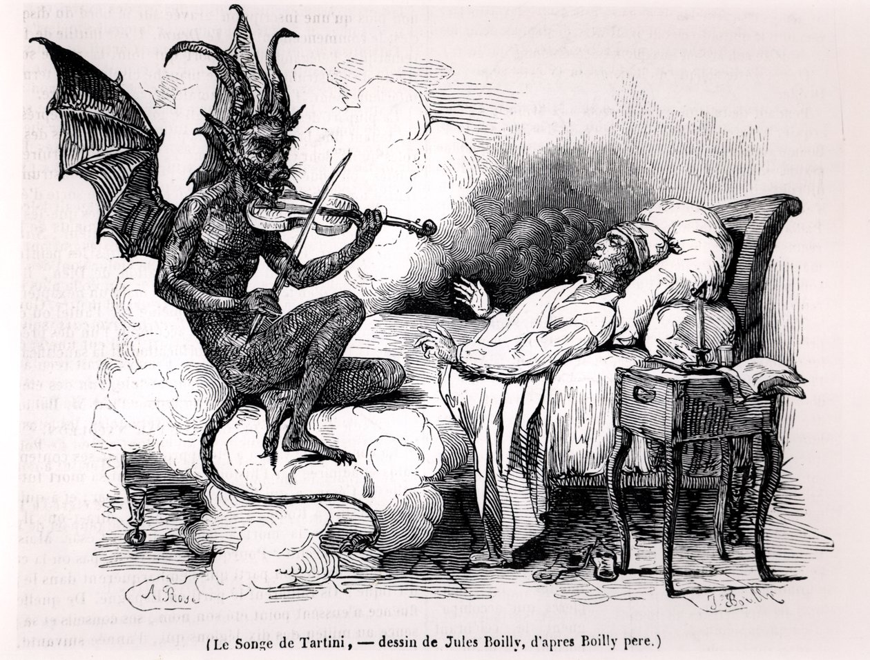 The Tartini，由Julien Leopold Boilly（1796-1874）1840年刻 作者 路易斯·利奥波德·博伊