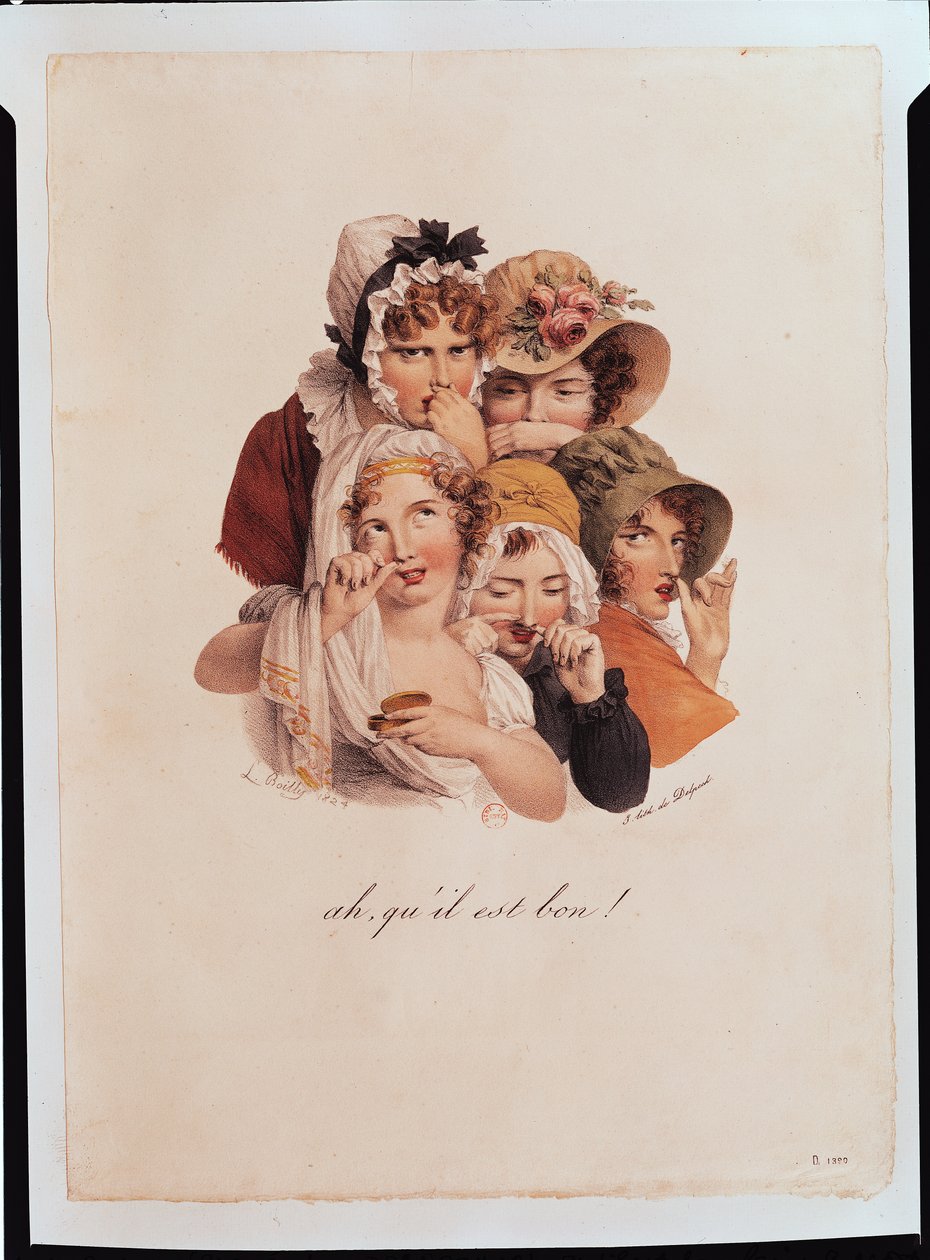 啊！他很好！，由Francois Seraphin Delpech（1778-1825）1824-25刻 作者 路易斯·利奥波德·博伊