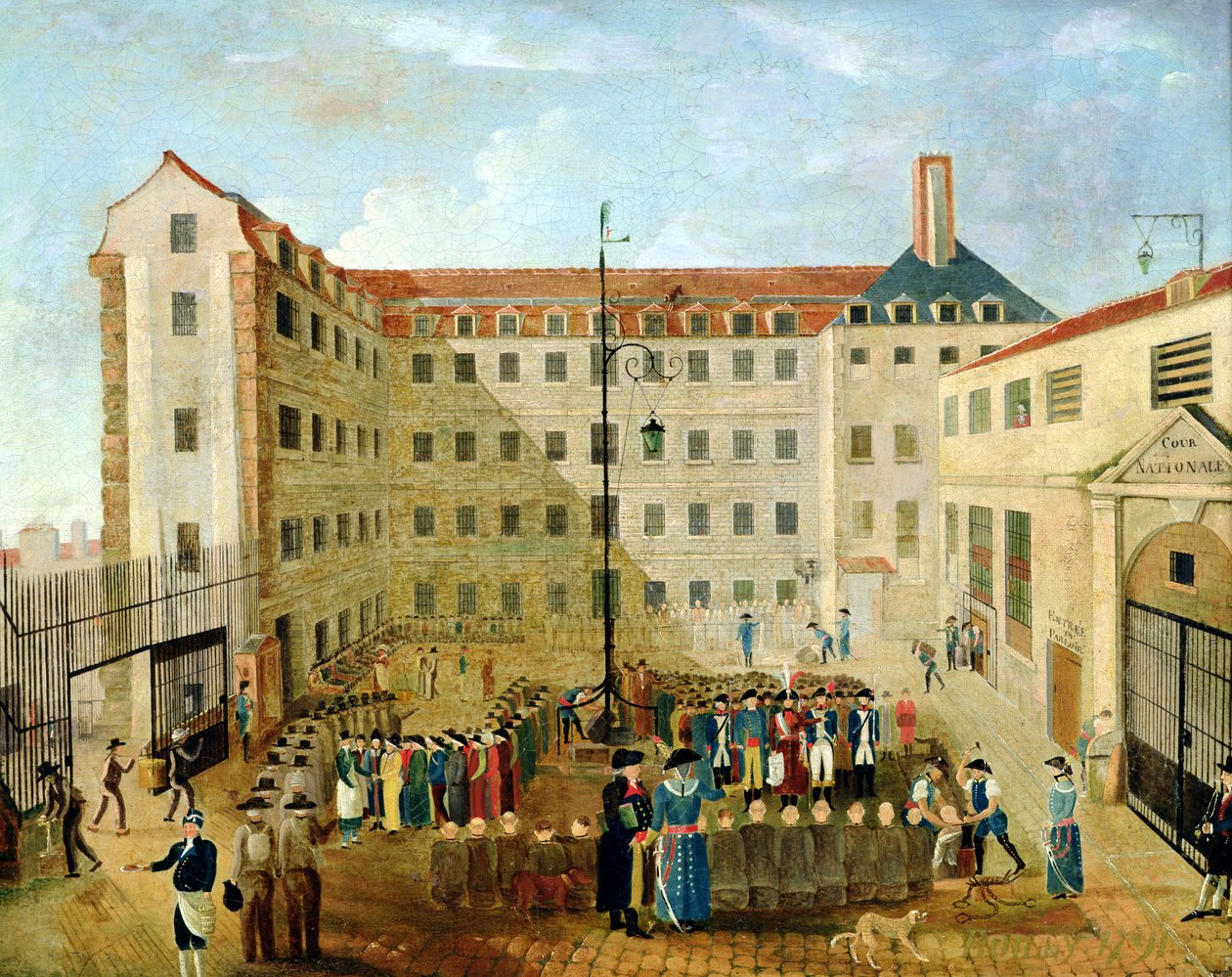 1791年在Bicetre囚犯囚犯 作者 路易斯·利奥波德·博伊