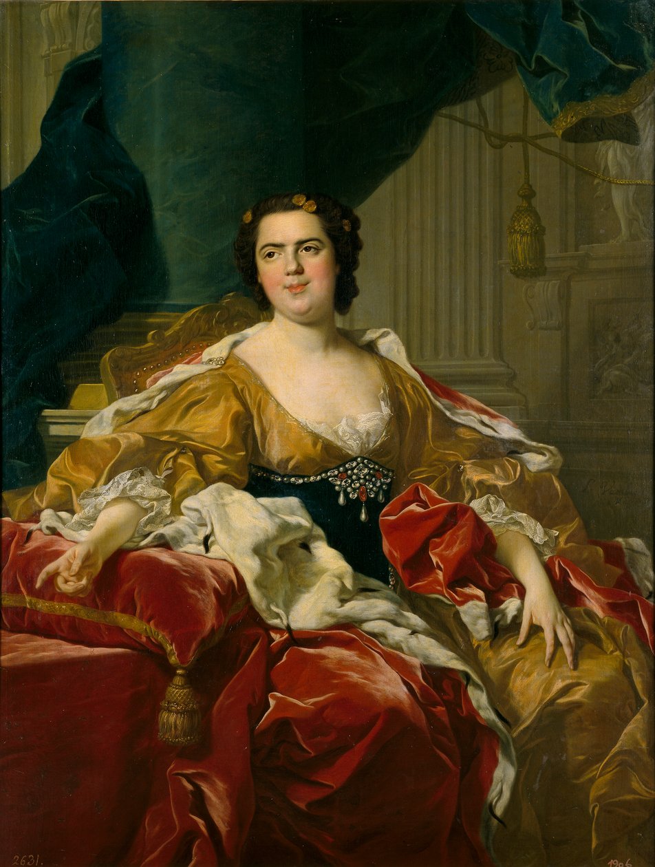 Don Felipe de Parma的妻子Luisa IsabeldeBorbón 作者 路易斯·米歇尔·范·卢