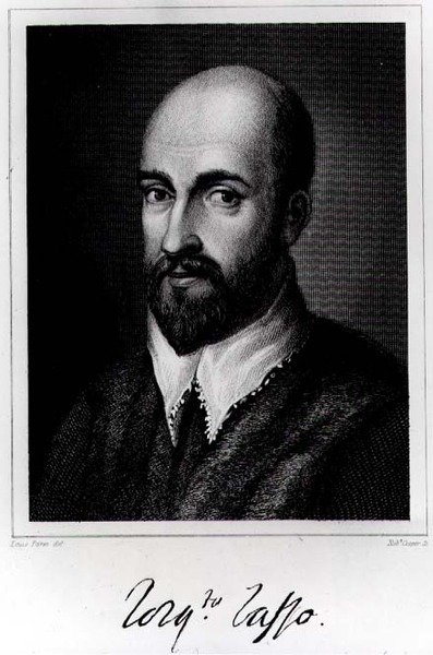 Torquato Tasso（1544-95）由Robert Cooper雕刻 作者 路易斯·帕雷斯